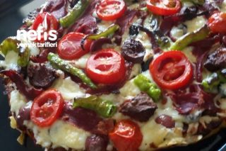 Diyabetik Unsuz Kilo Yapmayan Pizza Tarifi
