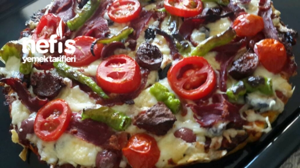 Diyabetik Pizza Unsuz Kilo Yapmayan Pizza Diyet Yapanlara Uygun
