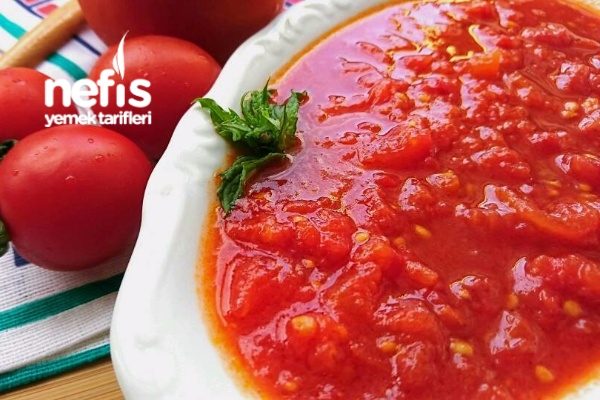 kislik konserve domates sosu yapimi nefis yemek tarifleri