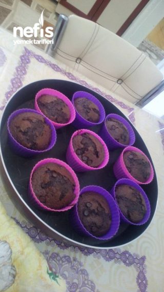 Çikolatalı Muffin(sünger Gibi)