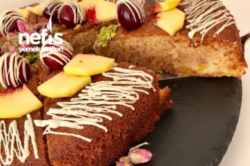 Şeftalili Tarçınlı Kek Nefis Yemek Tarifleri