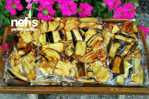 Kışlık Dondurucuda Patlıcan Saklama (Yemeklik) Tarifi