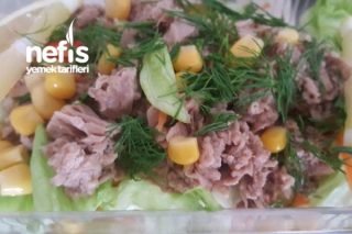 Ton Balıklı Salata 327 Kcal Tarifi
