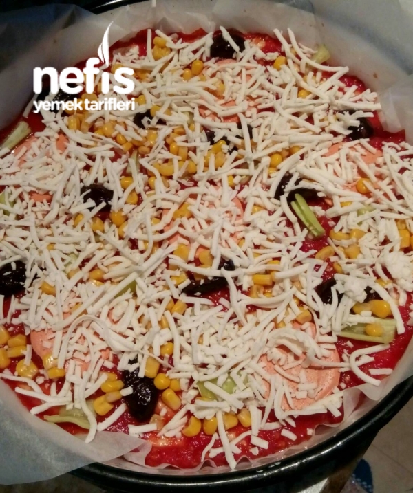 Vegan Pizza Nefis Yemek Tarifleri