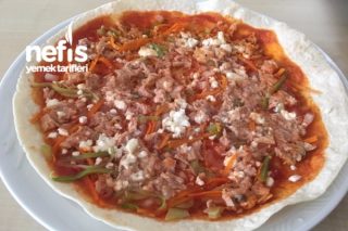 Ton Balıklı Fit Pizza (Mikrodalgada) Tarifi