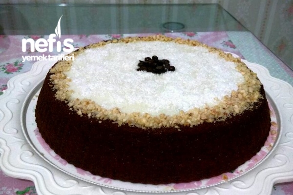 Kakaolu Muhallebili Tart Kek Nefis Yemek Tarifleri