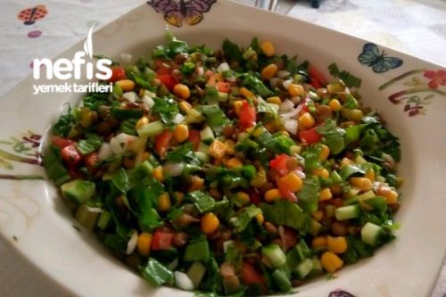 Şipşak Mercimek Salatası Tarifi