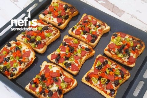 15 Dakikada Tavada Pizza Nefis Yemek Tarifleri