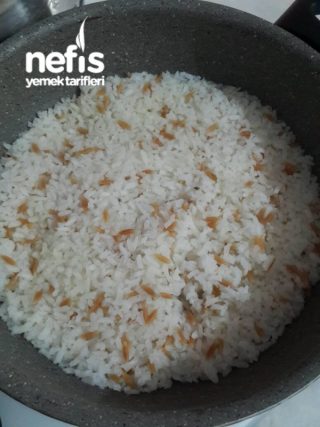 İslatmadan Tane Tane Pirinç Pilavı