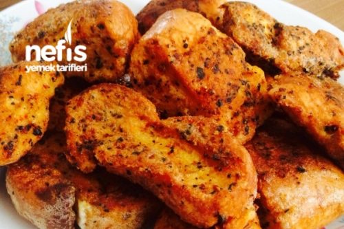 Baharatlı Kızarmış Ekmek Dilimleri Tarifi