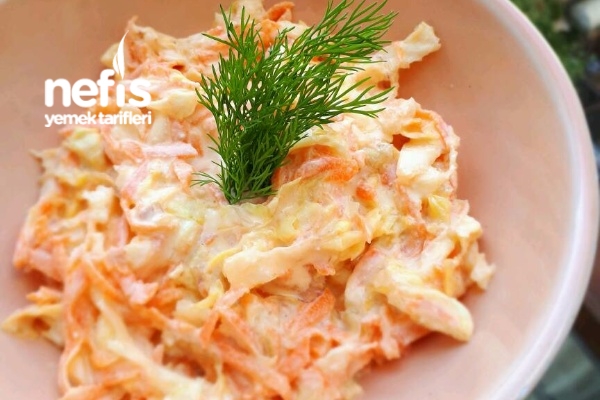 Coleslaw Salata Fastfood Zincirlerindeki Gibi