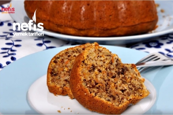 Tarçınlı Cevizli Havuçlu Kek Tarçınlı Cevizli Havuçlu Kek