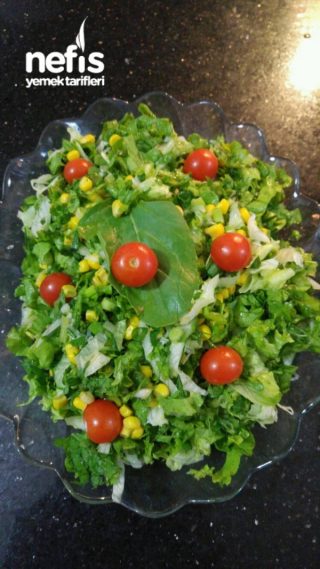 Rokalı Yeşil Salata