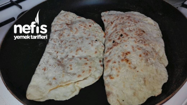 Ev Yapımı Tavada Lahmacun(Harika Lezzet, Tam Ölçü, Resimli Anlatım)