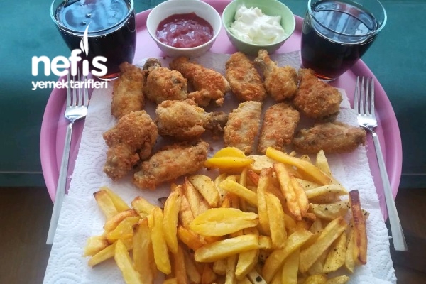 Kfc Tadında Evde Terbiyeli Tavuk Nefis Yemek Tarifleri