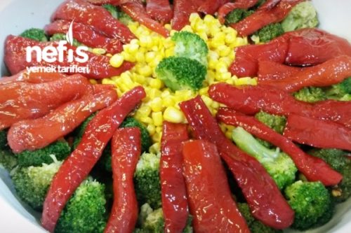 Sağlıklı Renkli Sebze Yemeği Tarifi