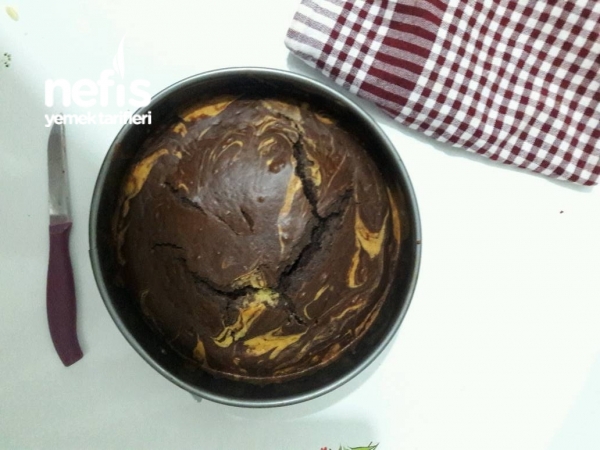 Damla Çikokatalı Üzümlü İki Renkli Kek Nefis Yemek Tarifleri