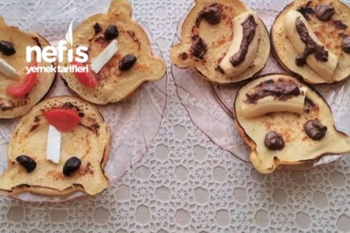 Ayıcıklı Krepler Nefis Yemek Tarifleri