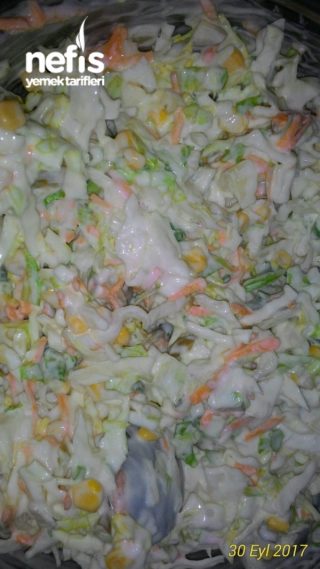 Beyaz Lahana Salatası