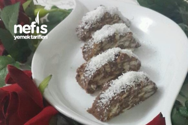 Krema İle Mozaik Pasta Nefis Yemek Tarifleri