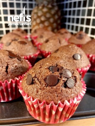 Çikolata Damlalı Muffin(lezzeti Garanti)