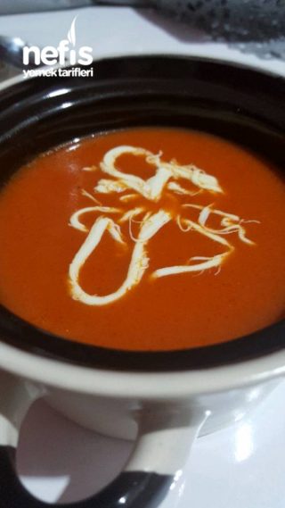 Enfes Domates Çorbası (domatessiz)
