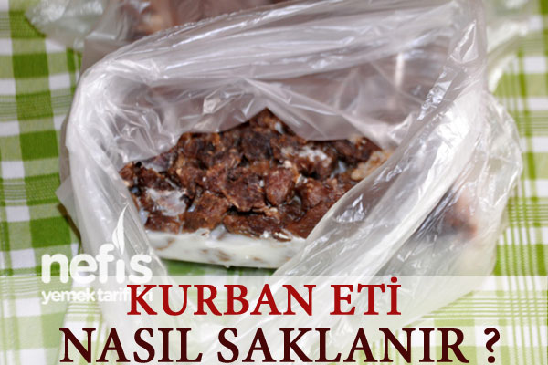 kurban eti nasıl saklanır