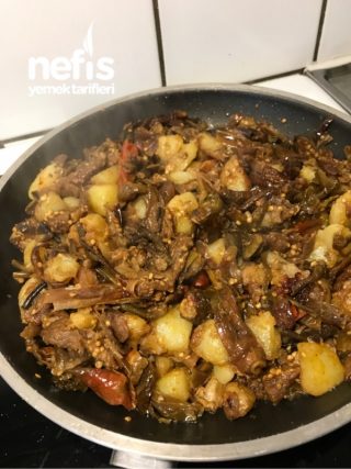 Kuru Biber,patlıcan,patates Kızartması ( Damak Tadınızda )