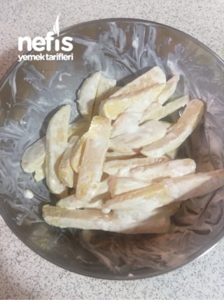Fırında Kremalı Tavuk-patates