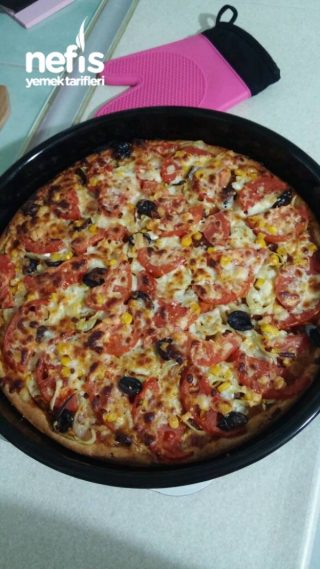 Organik Tam Buğday Unlu Pizza
