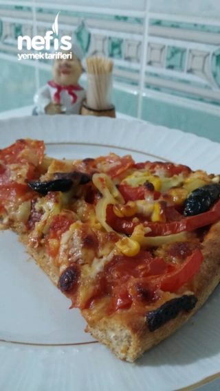 Organik Tam Buğday Unlu Pizza