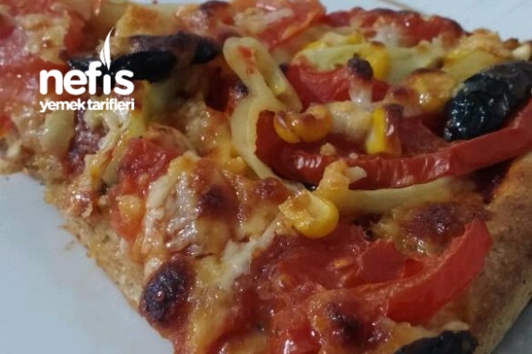 Organik Tam Buğday Unlu Pizza Nefis Yemek Tarifleri