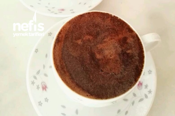 Soda Ve Cikolatali Turk Kahvesi