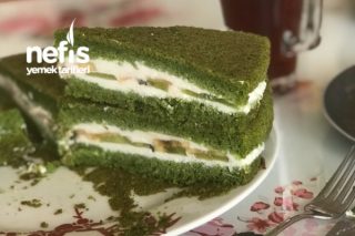 Kolay Yeşil Pasta Tarifi