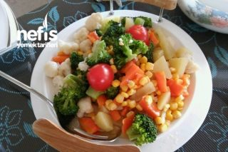 Sebze Salatası (Diyet Salata) Tarifi