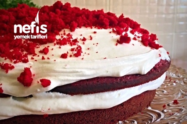 Kırmızı Kadife Kek (Red Velvet Cake) Nefis Yemek Tarifleri 3790343