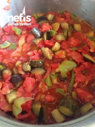 konservede patlıcan  yemeği (pratik)
