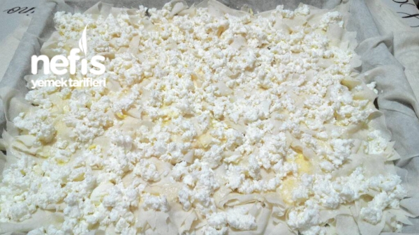 Peynirli Tepsi Böreği (Su Böreği Tadında)