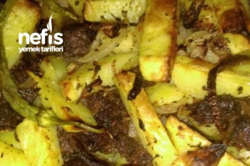 Fırında Etli Patates (Nefis) Nefis Yemek Tarifleri