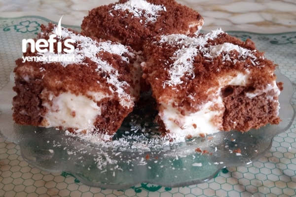 Muhallebi Dolgulu Kek Nefis Yemek Tarifleri 3812326