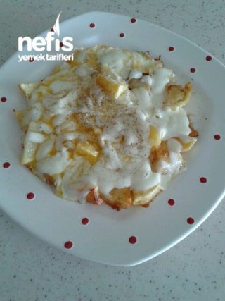 Omlet (kasar Patates Ve Yumurtanin Harika Birlesimi)