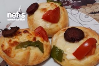 Minik Pizza Poğaça Tarifi