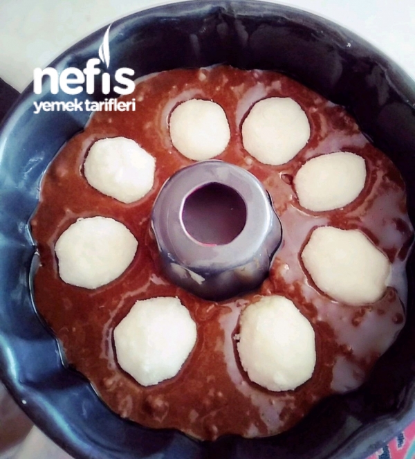 Kakaolu Çaylı Kek (İçi Hindistan Cevizli) Nefis Yemek Tarifleri