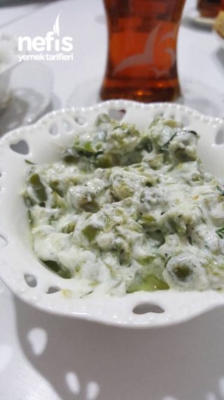Yoğurtlu Yeşil Fasülye Salatası