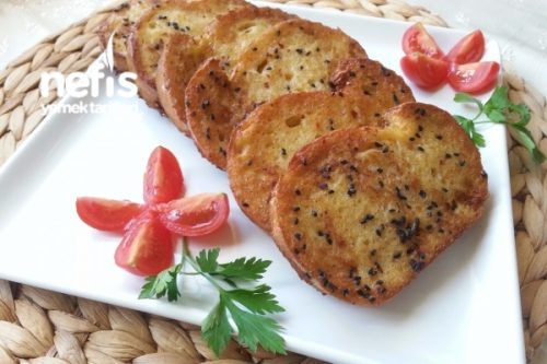 Börek Tadında Kahvaltılık Ekmek Dilimleri Tarifi