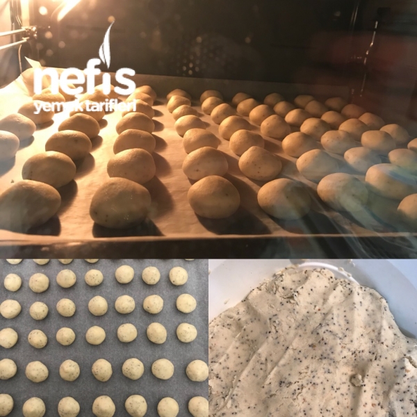 Fındık Ezmeli Haşhaşlı Kurabiye Nefis Yemek Tarifleri
