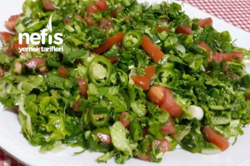 Marullu Kaşık Salatası Tarifi