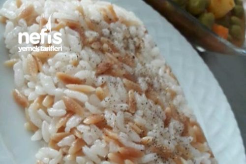Pirinç Pilavı (Tane Tane Tereyağlı Nefis Tat) Tarifi