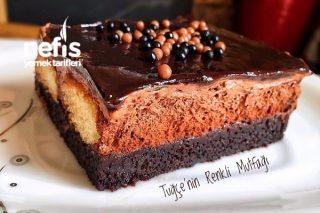 Müthiş Duble Çikolatalı Islak Kek Tarifi