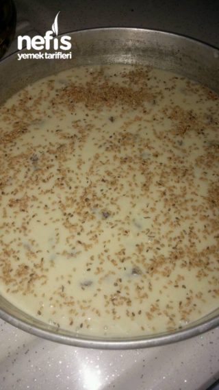Üzümlü Susamli Kek (yumurtasız)